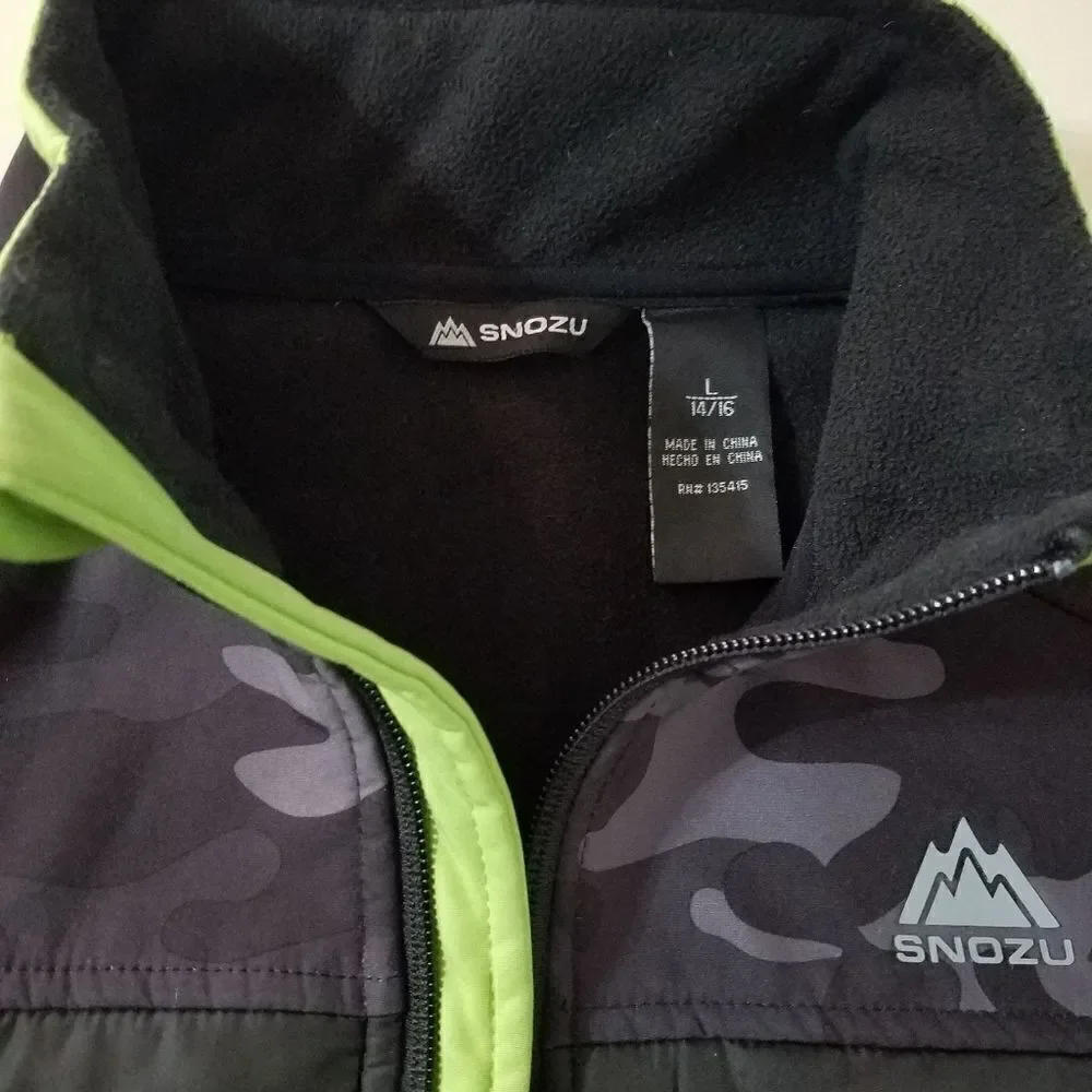 Snozu Winter Camo Coat LG 14/16